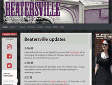 Tablet Screenshot of beatersville.com